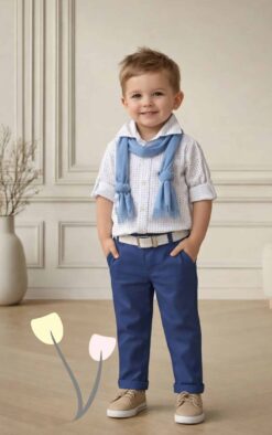 Βαπτιστικό ρούχο αγόρι Θεσσαλονίκη Eμπνευσμένο από τις φωτεινές καλοκαιρινές ημέρες.