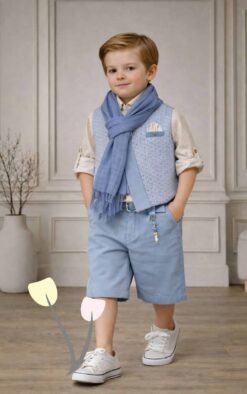 Βαπτιστικό ρούχο αγόρι Θεσσαλονίκη Βαπτιστικό Σύνολο Αγόρι Ο Γαρμπής δεν χρειάζεται να σταθεί στητός για να ξεχωρίσει. Αρκεί μια κίνηση, ένα βλέμμα, ένα σύνολο που ρέει φυσικά — όπως ο άνεμος.