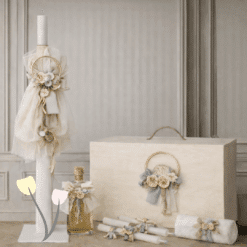 Σετ βάπτισης Θεσσαλονίκη Απαλή Ευχή για τις πιο όμορφες στιγμές.