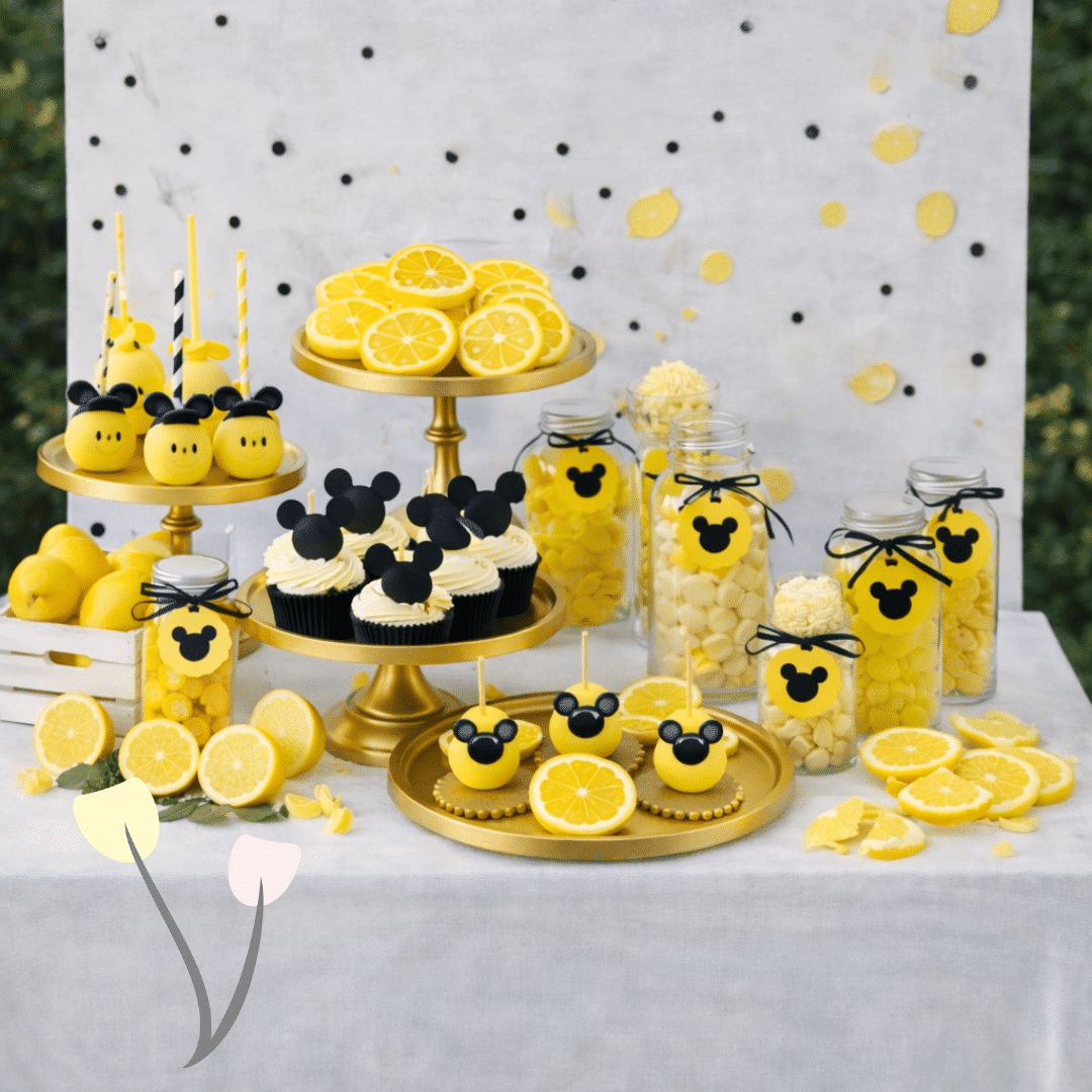 Στολισμός βάπτισης Θεσσαλονίκη Tiny Mouse Dream Sweet & playful details