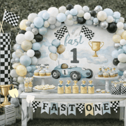 Στολισμός βάπτισης Θεσσαλονίκη Soft-Speed-Adventure-babylovezu Ταχύτητα και φαντασία συναντιούνται σε ένα ήρεμο racing σκηνικό.